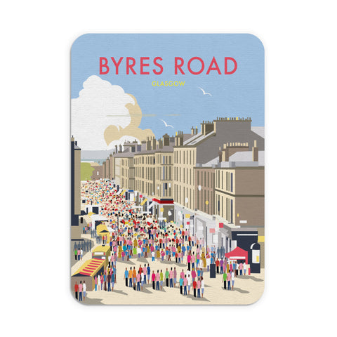 Byres Road, Glasgow Mouse Mat