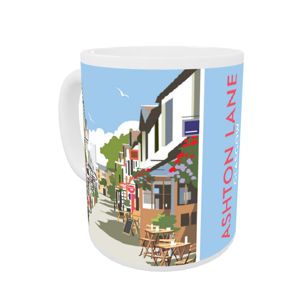 Ashton Lane, Glasgow - Mug