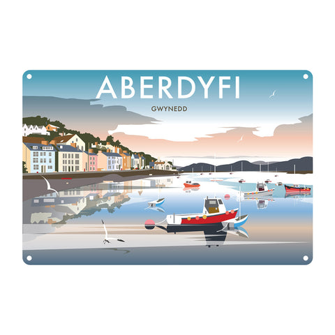 Aberdyfi, Gwynedd Metal Sign