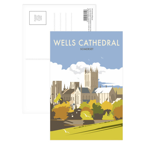 Wells Cathedral, Somerset Postcard Pack of 8