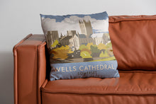 Load image into Gallery viewer, Wells Cathedral, Somerset Cushion
