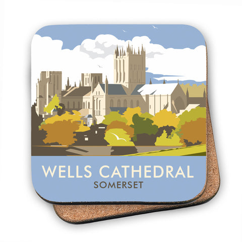 Wells Catherdral, Somerset - Cork Coaster