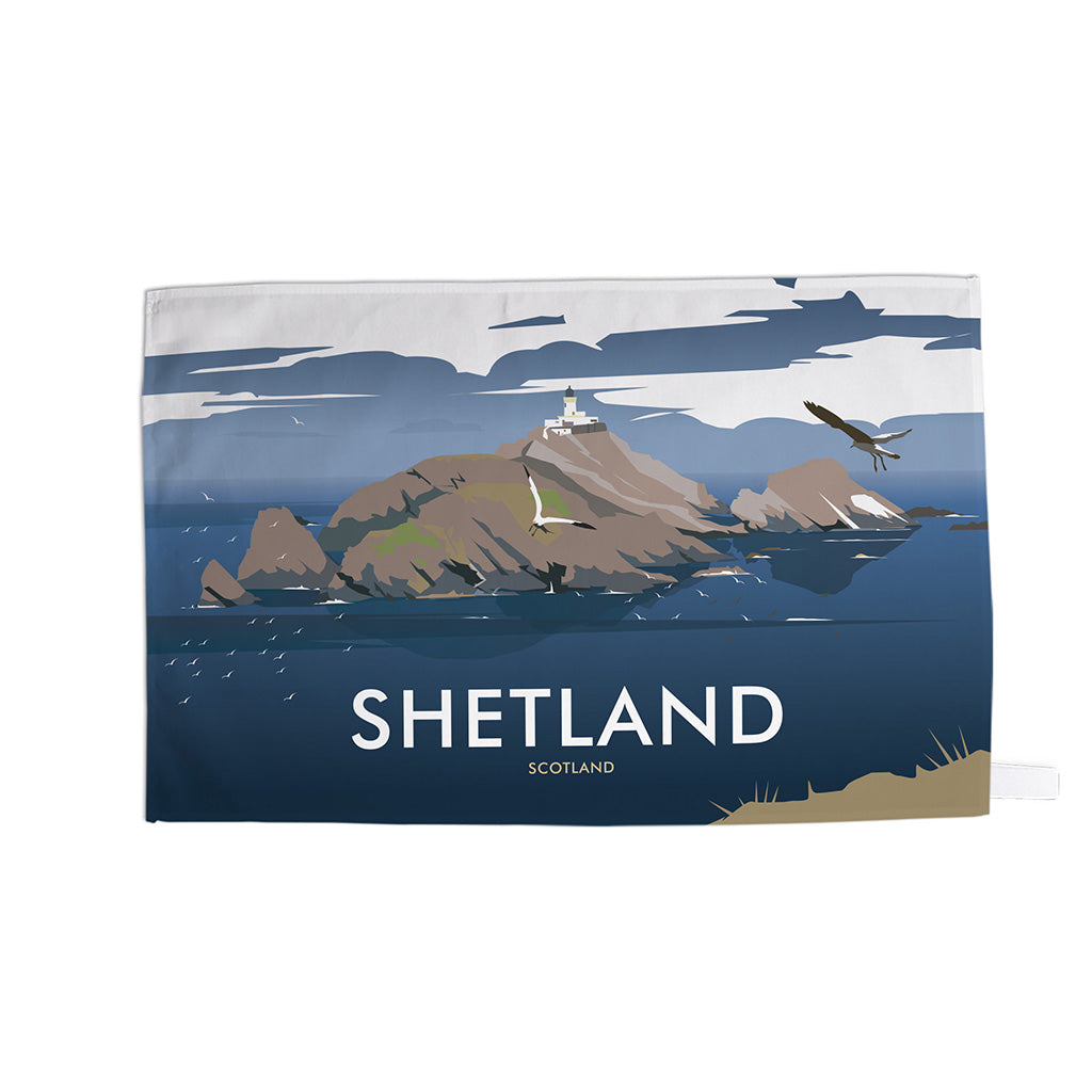 Shetland, Scotland Tea Towel
