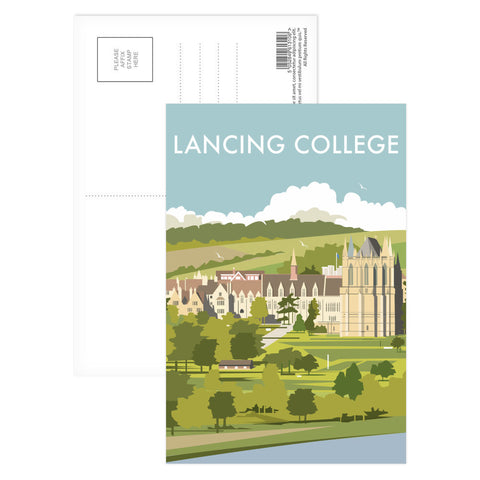 Lancing College Postcard Pack of 8