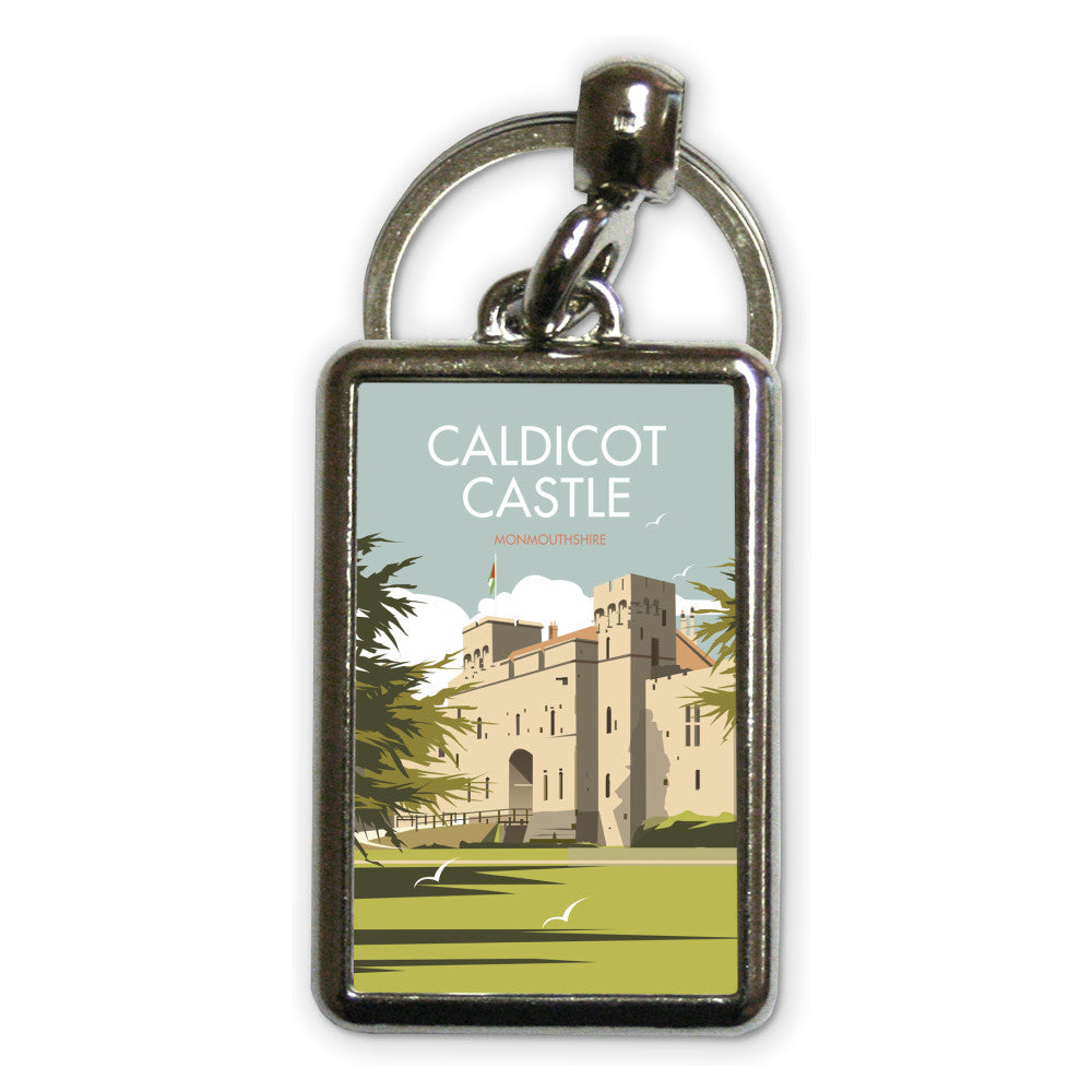 Caldicot Castle Metal Keyring