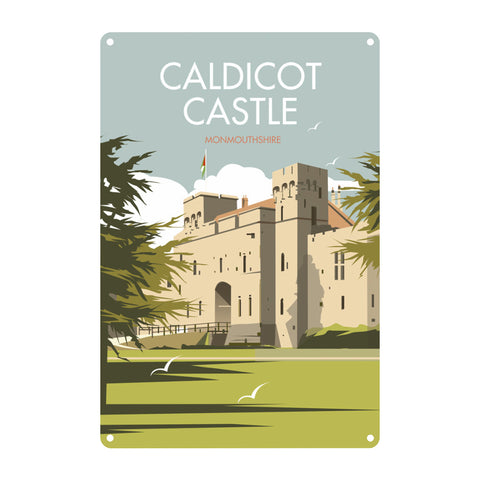 Caldicot Castle Metal Sign