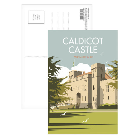 Caldicot Castle Postcard Pack of 8