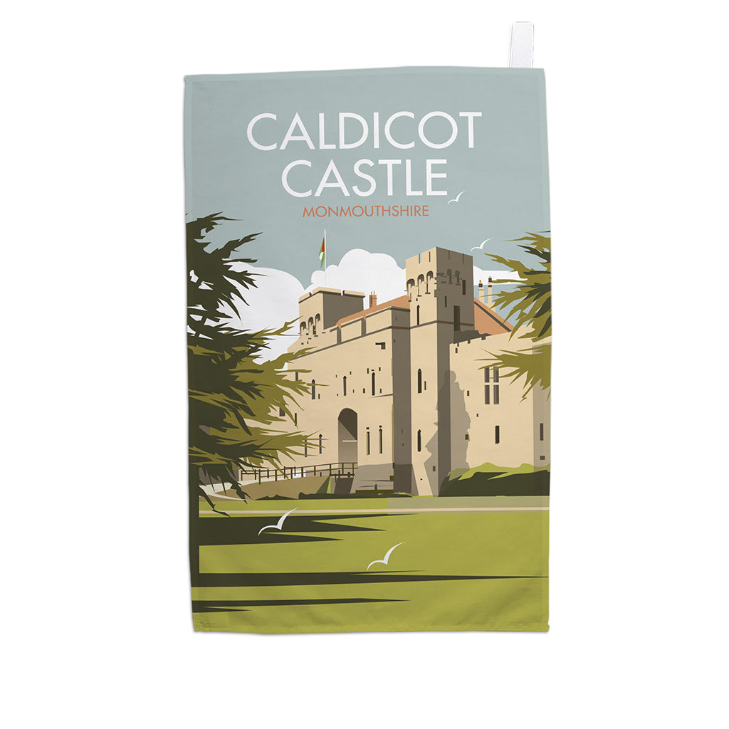 Caldicot Castle Tea Towel