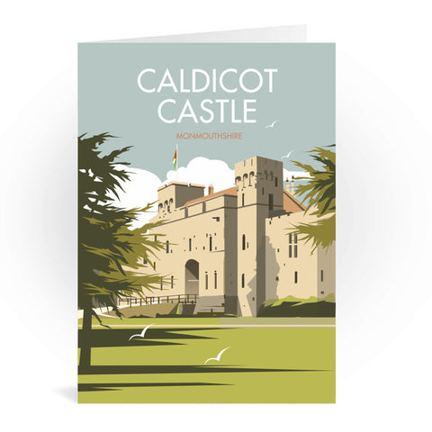 Caldicot Castle Greeting Card