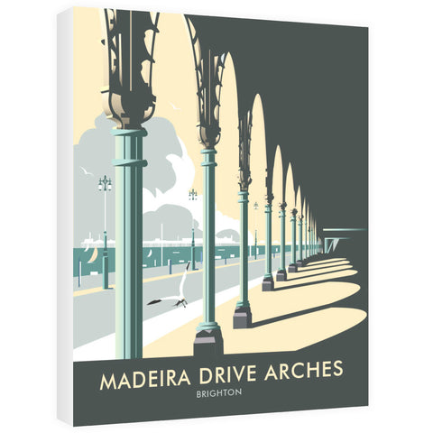 Madeira Drive Arches, Brighton - Canvas