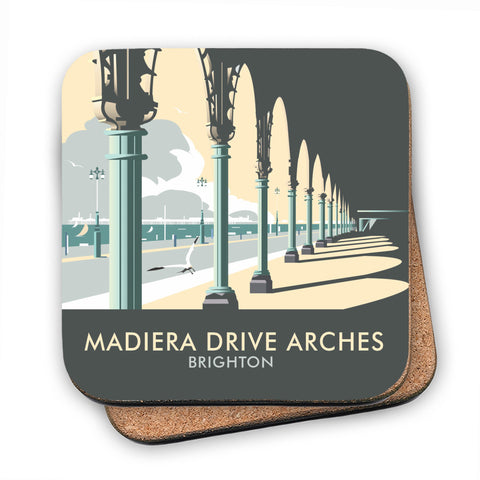 Madeira Drive Arches, Brighton - Cork Coaster