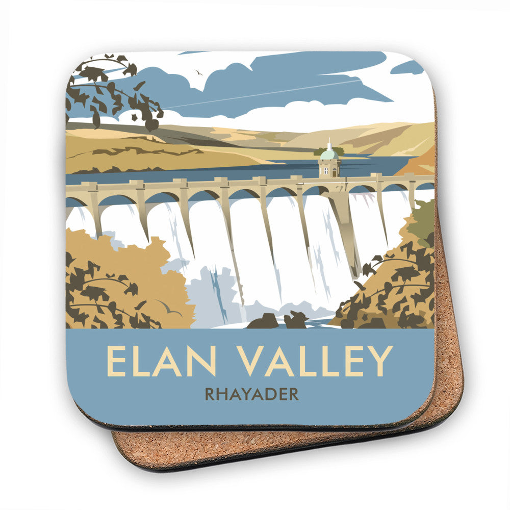 Elan Valley, Rhayader - Cork Coaster