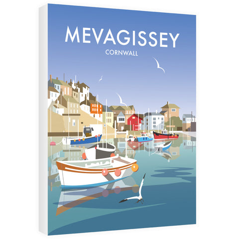 Mevagissey, Cornwall - Canvas