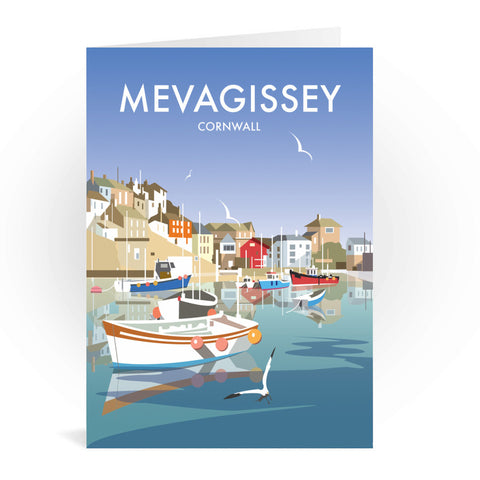 Mevagissey, Cornwall Greeting Card