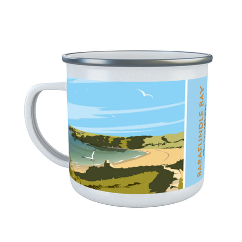 Barafundle Bay, Pembrokeshire Enamel Mug