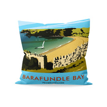 Load image into Gallery viewer, Barafundle Bay, Pembrokeshire Cushion
