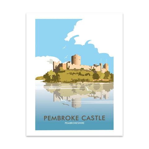 Pembroke Castle, Pembrokeshire, - Fine Art Print