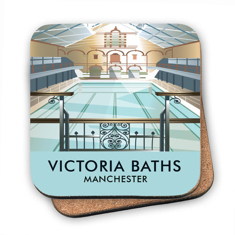 Victoria Baths, Manchester - Cork Coaster