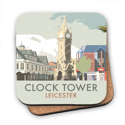 Clock Tower, Leicester - Cork Coaster