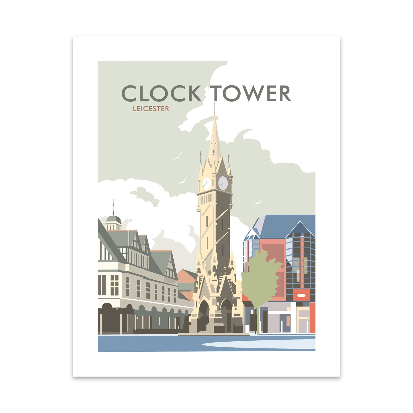 Clock Tower, Leicester - Fine Art Print