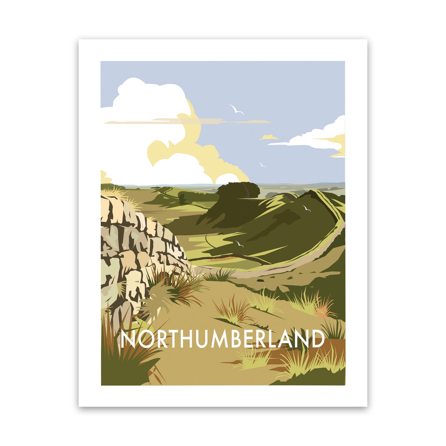 Northumberland Art Print