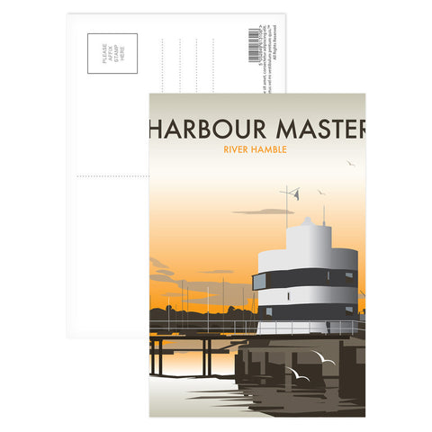 Harbour Master, River Hamble Postcard Pack of 8