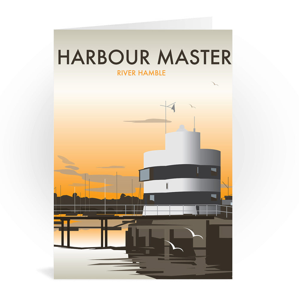 Harbour Master, River Hamble Greeting Card