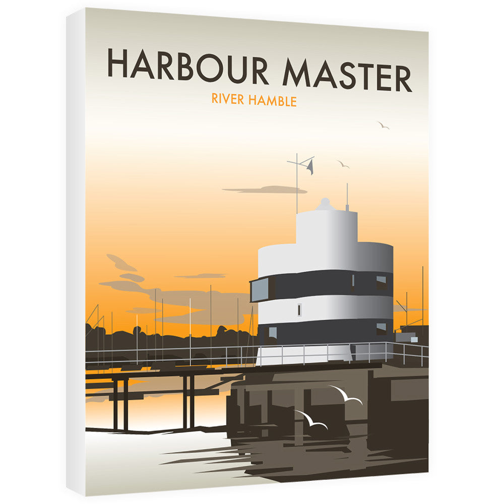 Harbour Master, River Hamble - Canvas