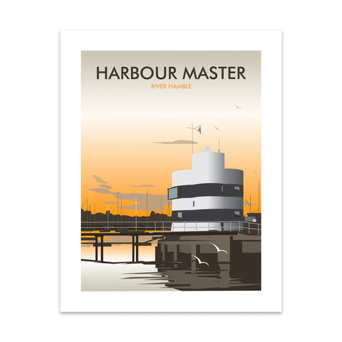 Harbour Master, River Hamble - Fine Art Print