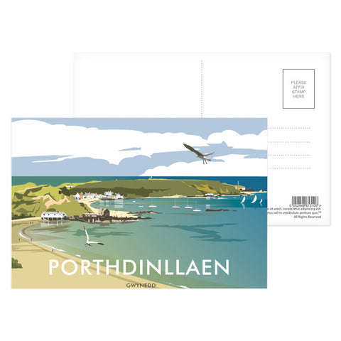Porthdinllaen, Gwynedd Postcard Pack of 8