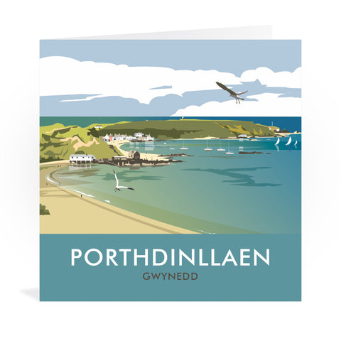 Porthdinllaen, Gwynedd Greeting Card