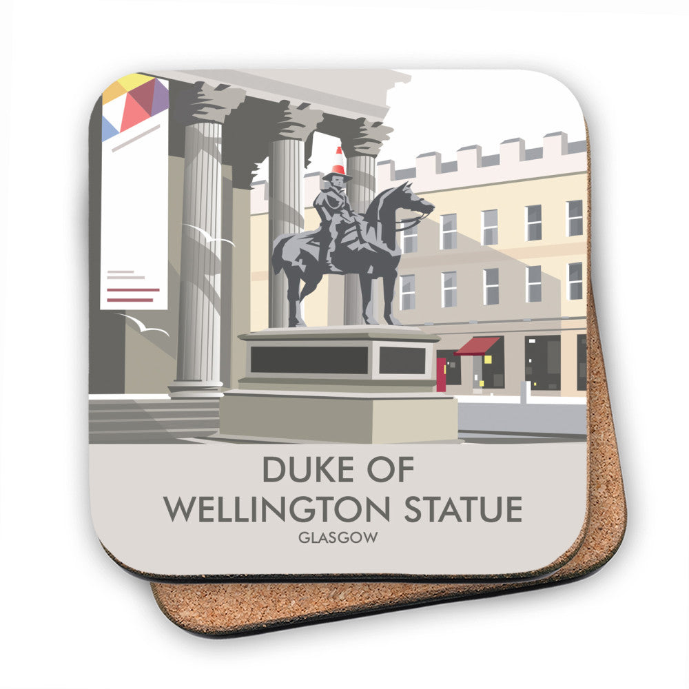 Duke Of Wellington Statue, Glasgow - Cork Coaster