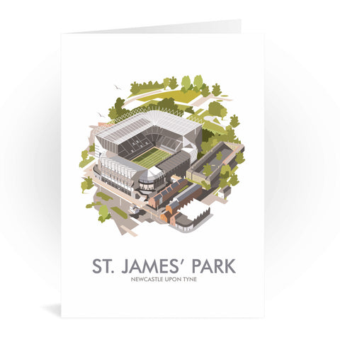 St. James' Park, Newcastle Upon Tyne Greeting Card