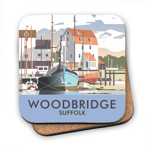 Woodbridge, Suffolk - Cork Coaster