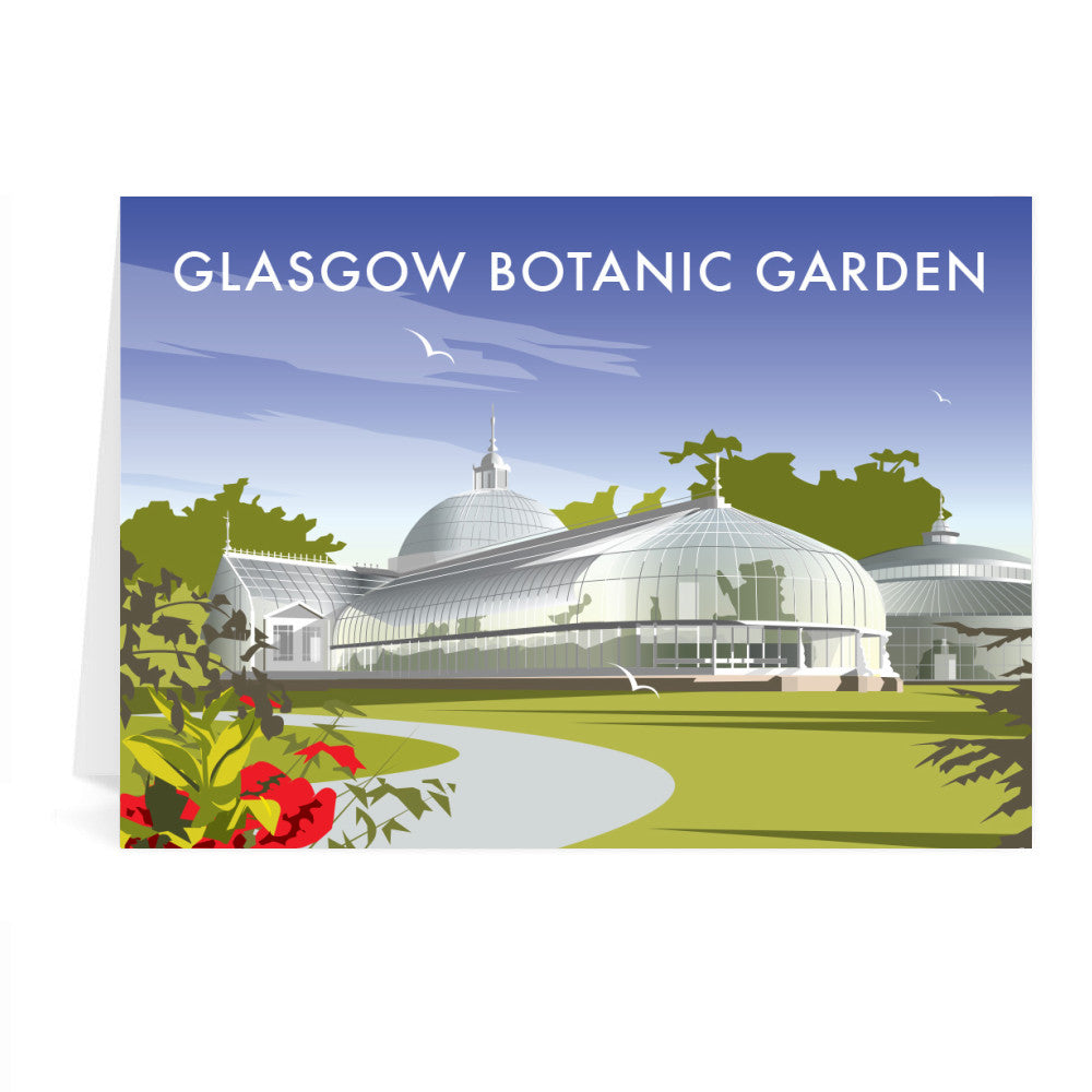 Glasgow Botanic Garden Greeting Card