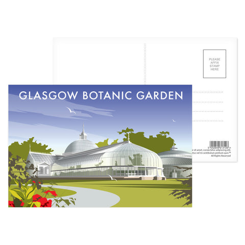 Glasgow Botanic Garden Postcard Pack of 8