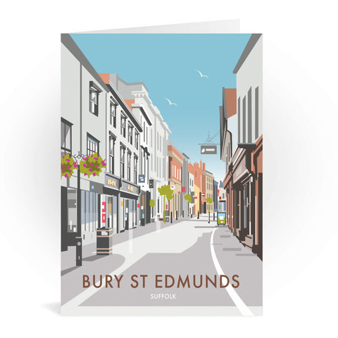 Bury St Edmunds, Suffolk Greeting Card