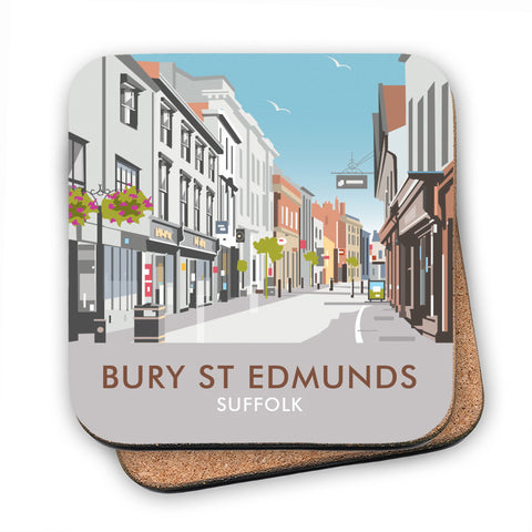 Bury St Edmunds, Suffolk - Cork Coaster