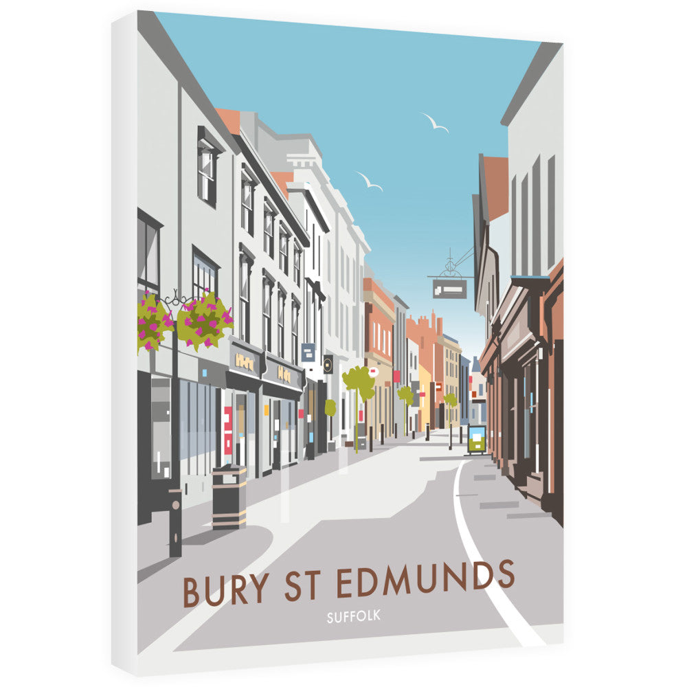 Bury St Edmunds, Suffolk - Canvas