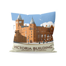 Load image into Gallery viewer, Victoria Building, University Of Liverpool Cushion
