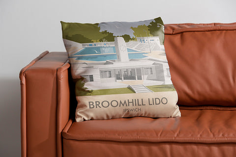 Broomhill Lido, Ipswich Cushion