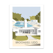 Load image into Gallery viewer, Broomhill Lido, Ipswich - Fine Art Print
