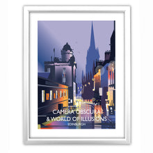 Load image into Gallery viewer, Camre Obscura &amp; World Of Illusions, Edinburgh Art Print
