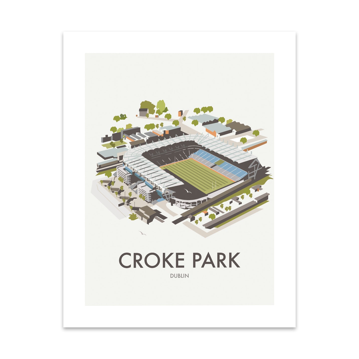 Croke Park, Dublin Art Print