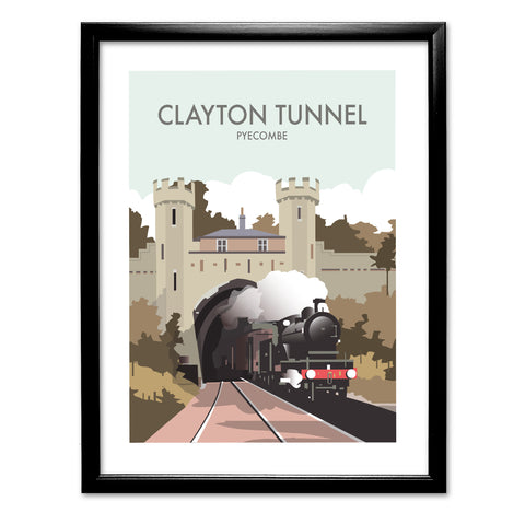 Clayton Tunnels, Pyecombe Art Print