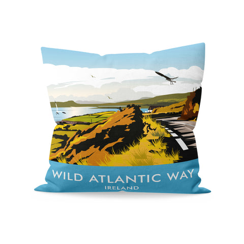Wild Atlantic Way, Republic Of Ireland Cushion