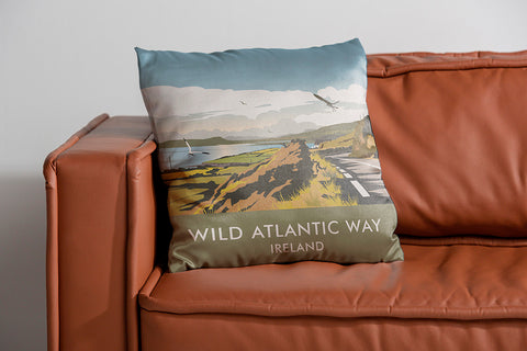 Wild Atlantic Way, Republic Of Ireland Cushion