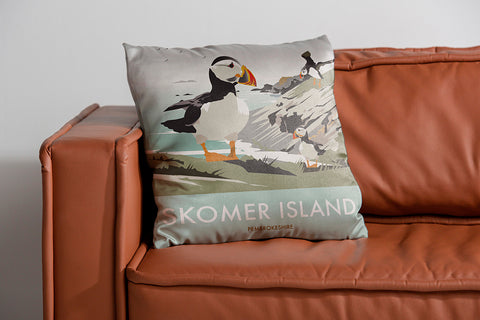 Skomer Island, Pembrokeshire Cushion