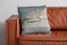 Load image into Gallery viewer, Historic Dockyard, Portsmouth Cushion
