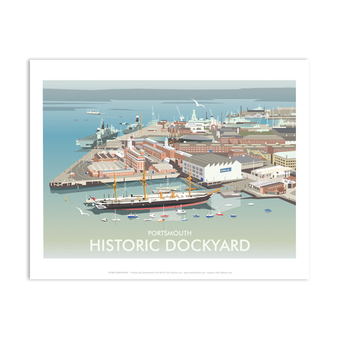 Historic Dockyard, Portsmouth Art Print